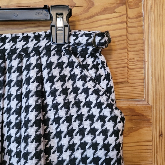 Blue Robin Anthropologie houndstooth skirt - Picture 6 of 8